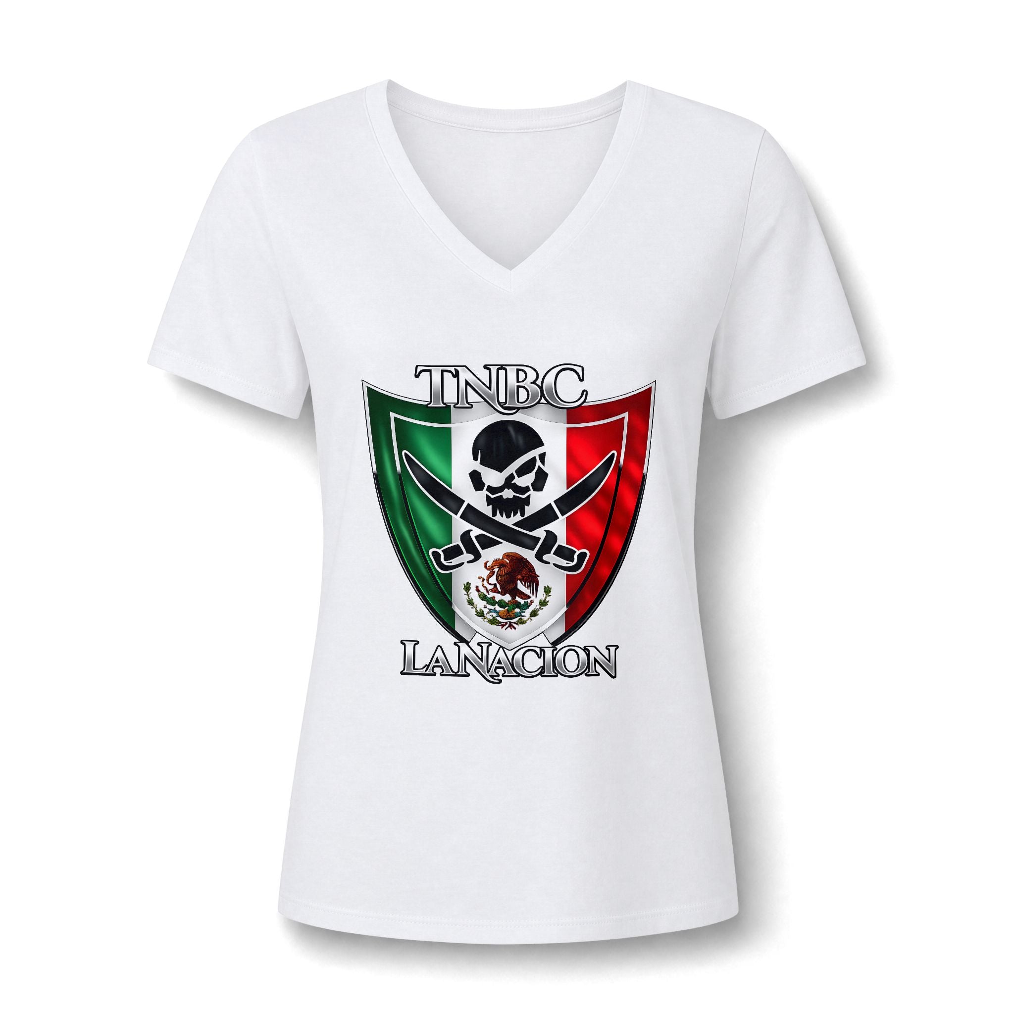 TNBC Ladies form V-Neck Tee