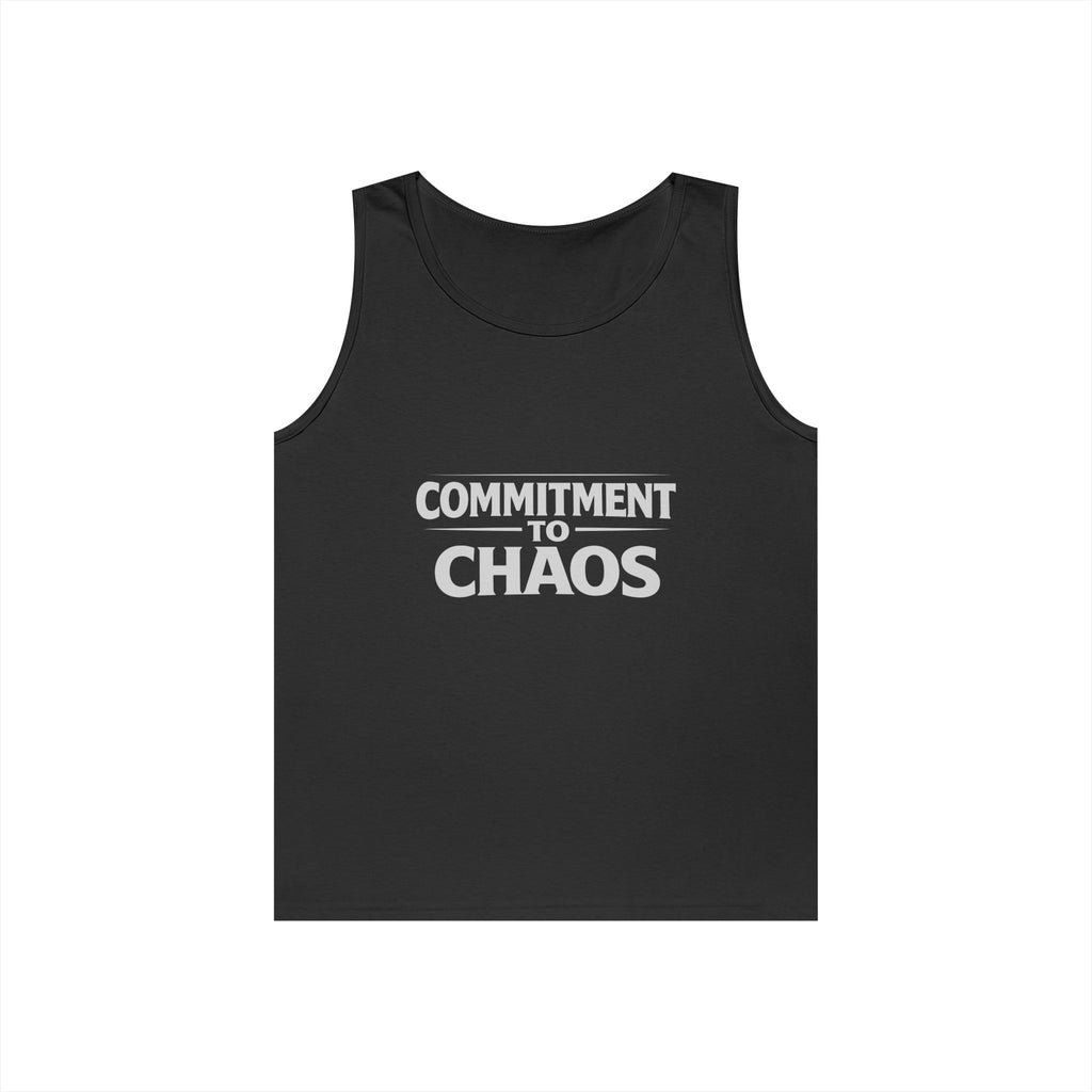 The "Chaos" Gameday Tank – Silver & Black Edition