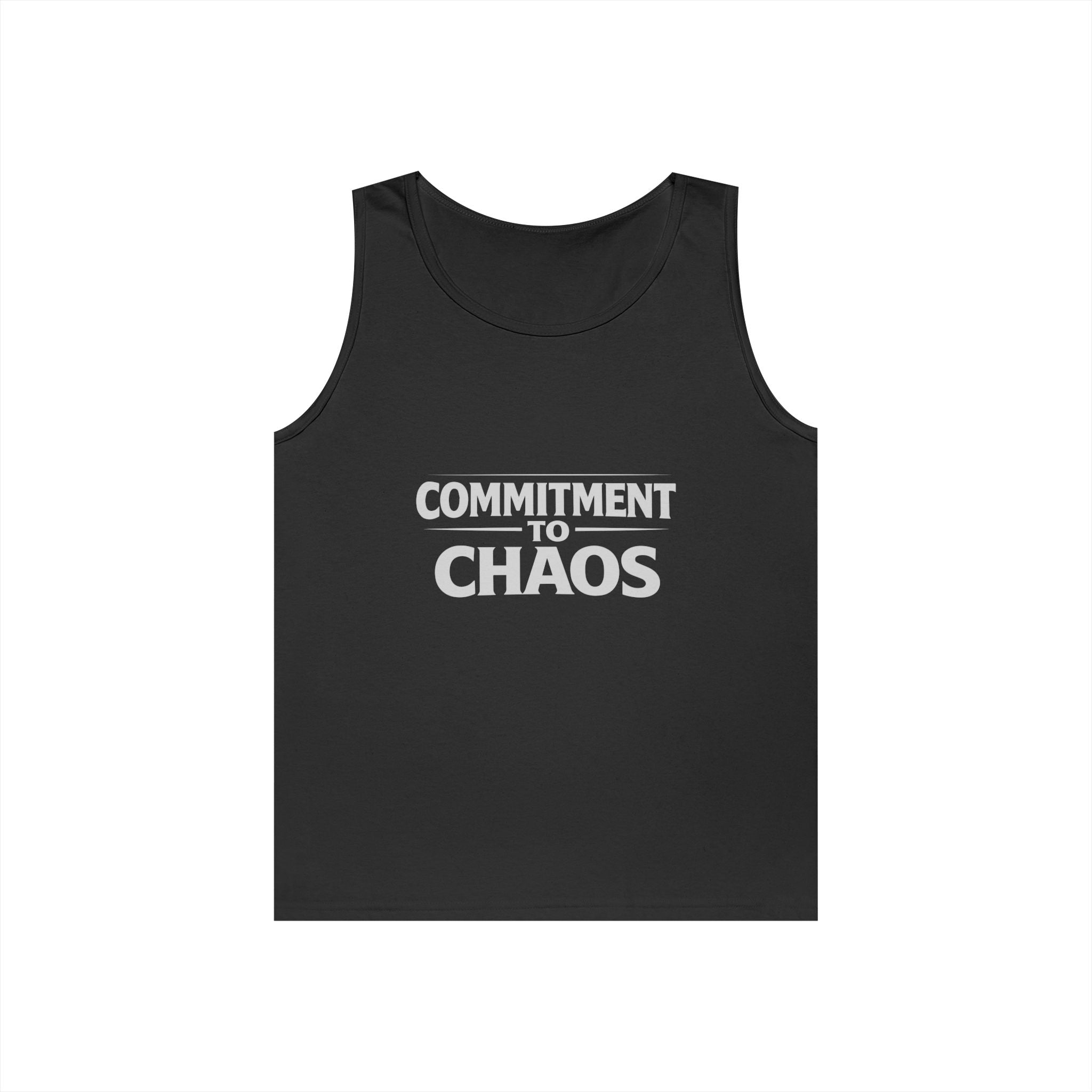The "Chaos" Gameday Tank – Silver & Black Edition