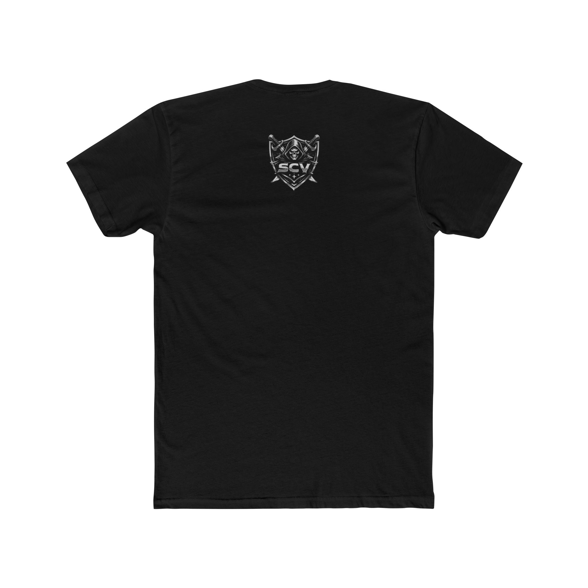 Silver & Black Allegiance Premium Fitted Tee