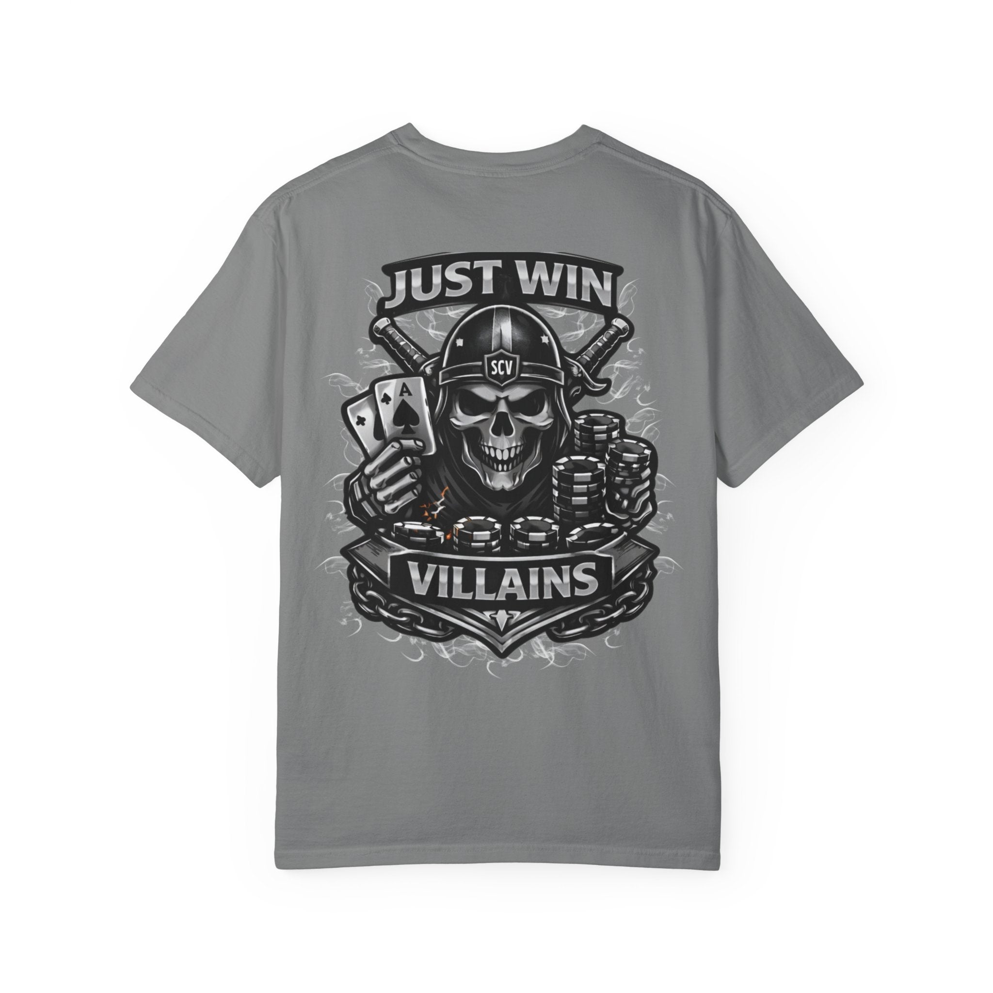 Just Win Villains // Vintage Black Heavyweight Tee