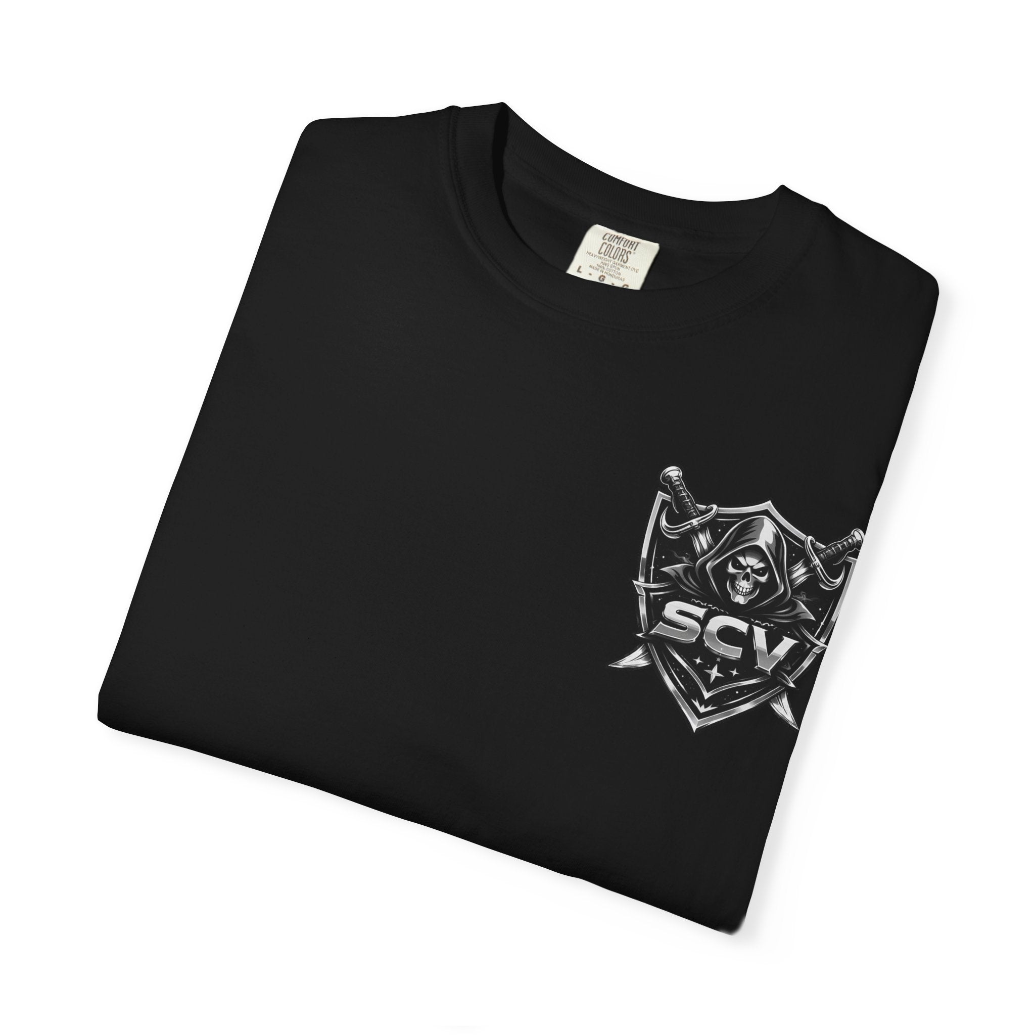 Just Win Villains // Vintage Black Heavyweight Tee