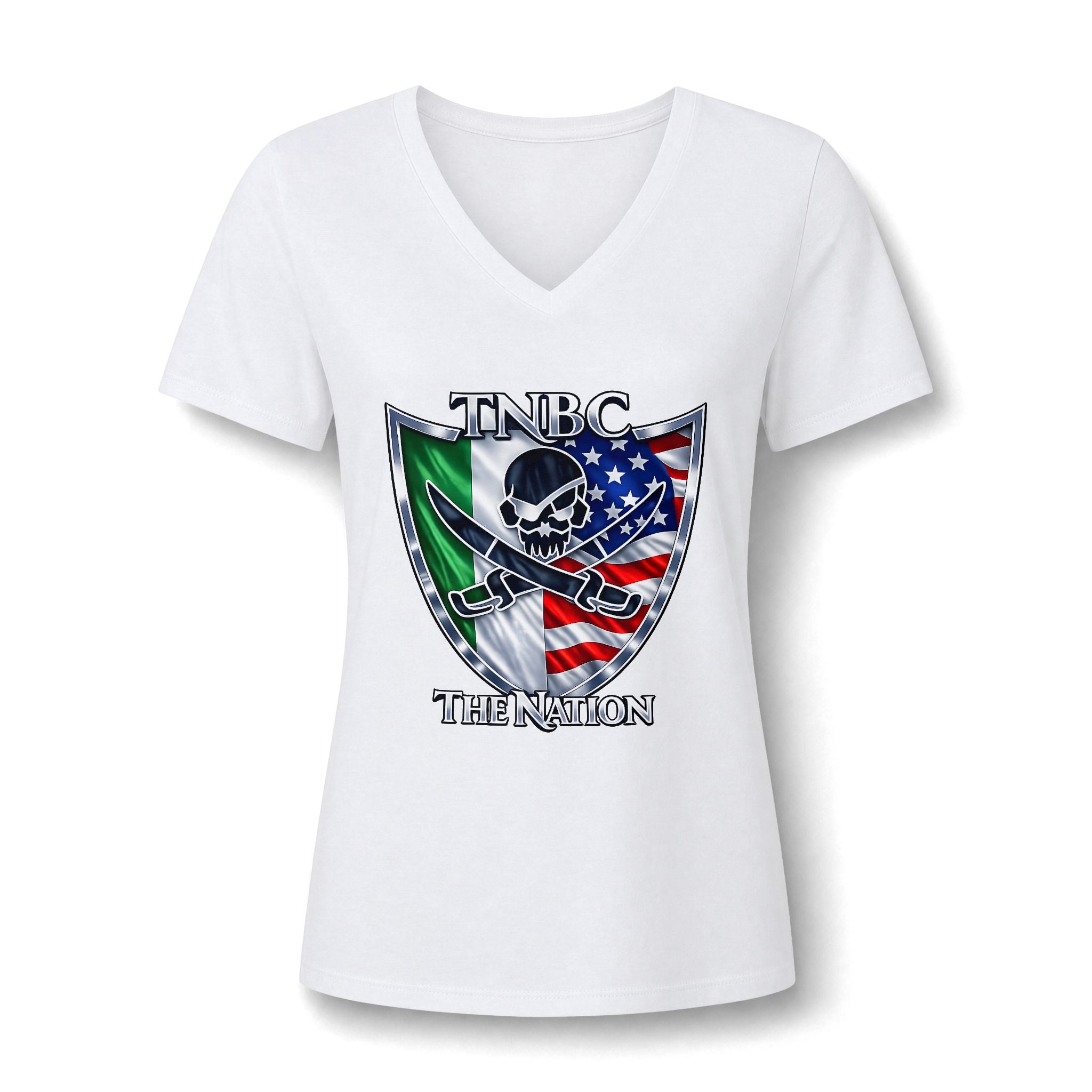 TNBC Ladies form V-Neck Mexican-American