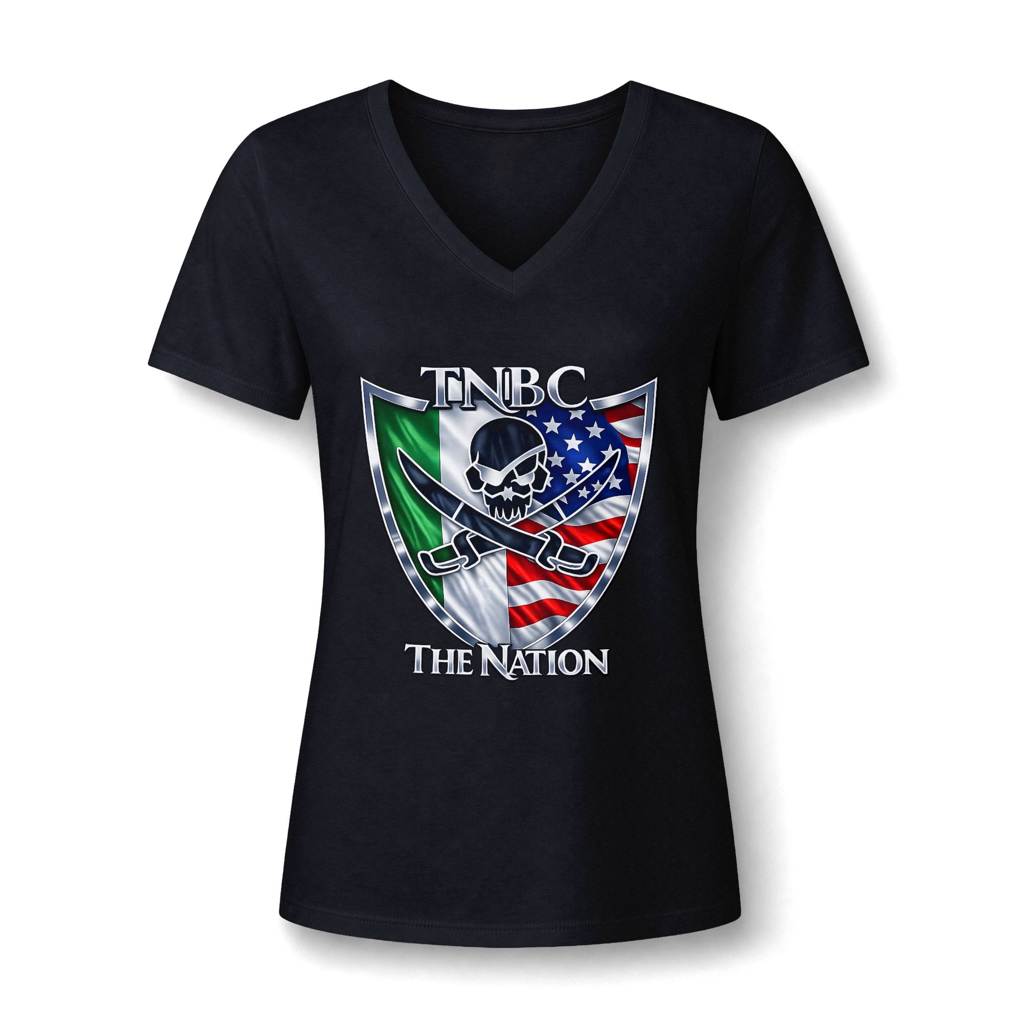 TNBC Ladies form V-Neck Mexican-American